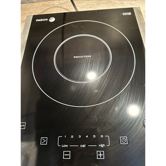 FAGOR Portable Induction 1300 Watts Cooktop Model 670040240 UL Approved 110 Volt - Picture 3 of 8